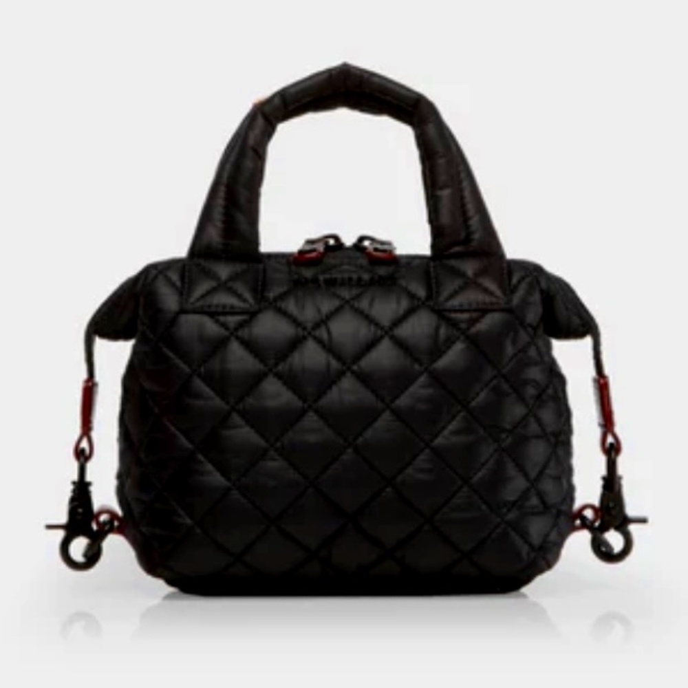 MZ Wallace - Black Quilted Sutton Crossbody Bag NWT